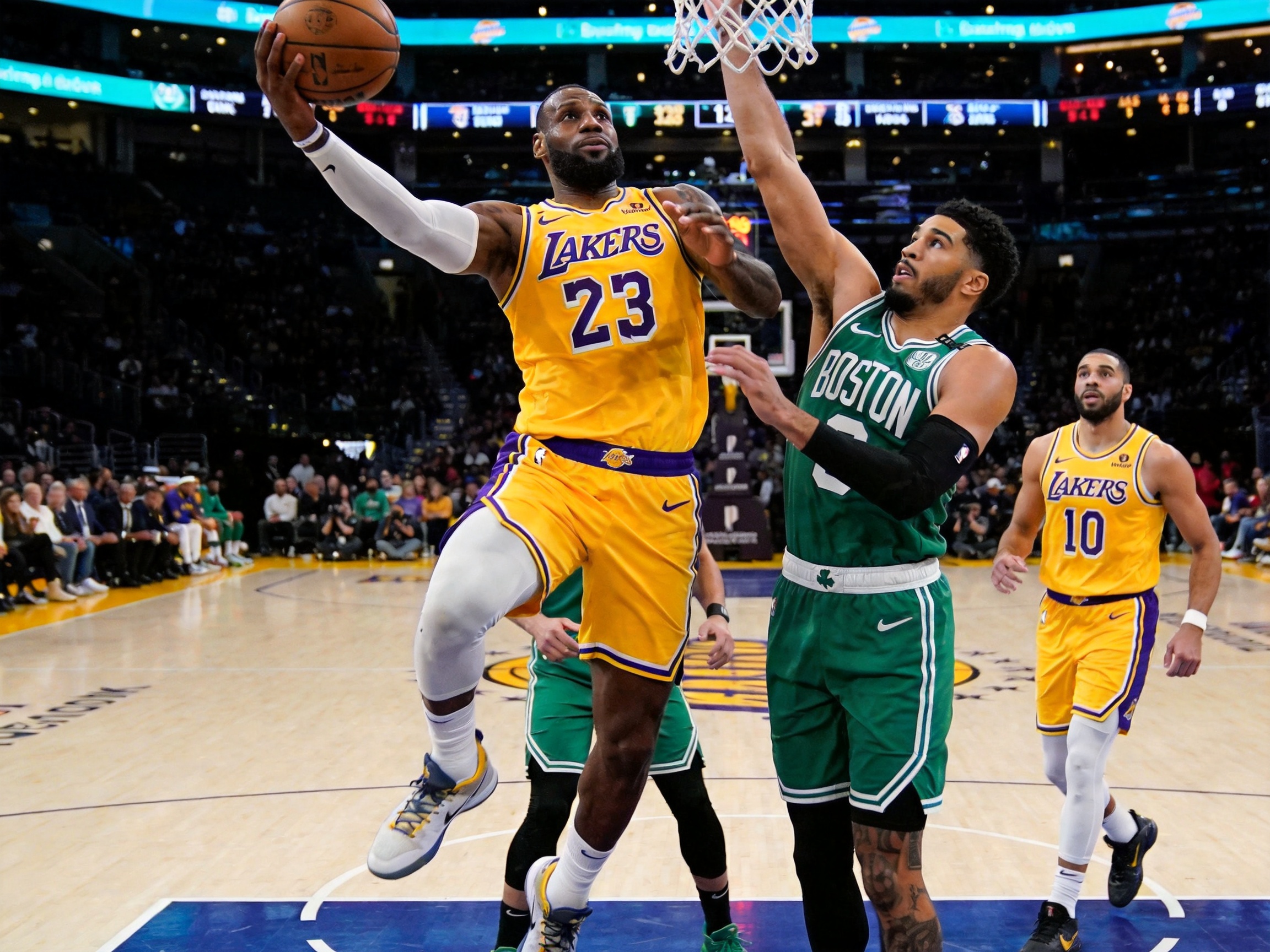 mansion88明升战报：NBA湖人胜凯尔特人